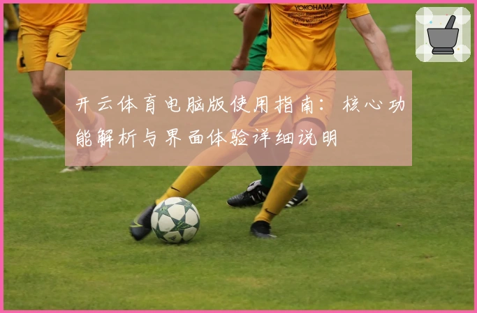 开云体育电脑版使用指南：核心功能解析与界面体验详细说明